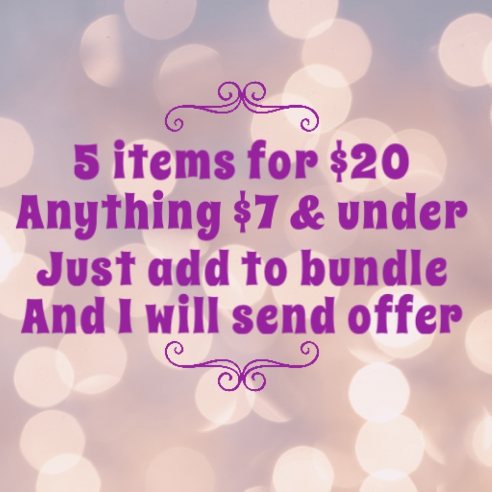 5 for $20